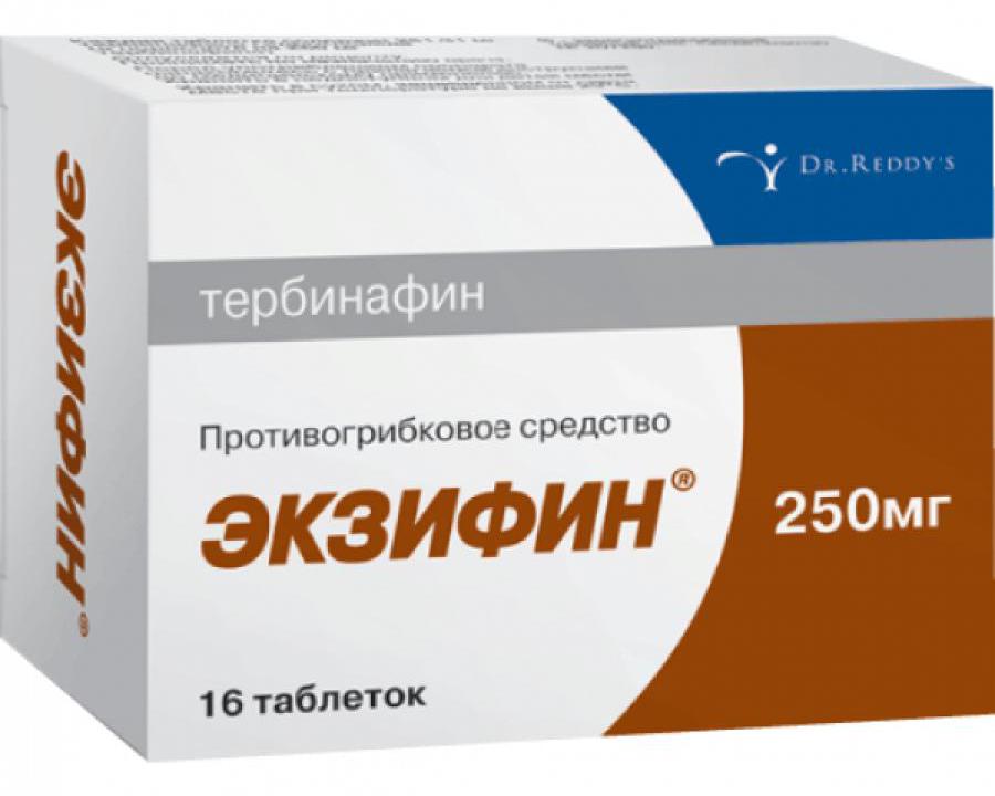 Таблетки Тербинафин: особенности применения